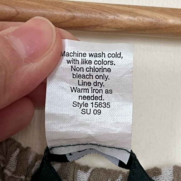 J.Crew Womens Top Small Leopard Brown Keyhole Halter Gauzy Peplum Cinched Waist - Picture 8 of 17